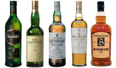 whisky-glenfiddich-glenlivet-laphroaig-macallan-springbank